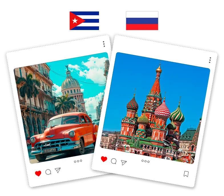 Boletos cuba-rusia